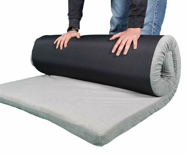 Nệm foam nhẹ, dễ cuộn